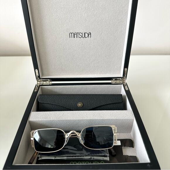 MATSUDA unisex sunglasses 10611H Retail 890$ - Picture 3 of 12